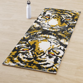 Realistische Tiger Yoga Mat - Tiger Wildlife Big C Yogamatte