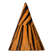 Realistische Tigerhautstruktur. Partyhütchen (Rechts)