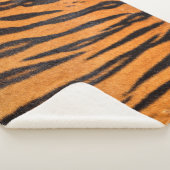 Realistische Tigerhautstruktur. Sherpadecke (3/4)
