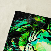 Realistische Tigerköpfe - Cooles Tiger Beach Handt Strandtuch (Beispiel)