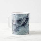 Realistische Vector-Marmortextur Kaffeetasse (Vorderseite Links)