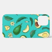 Realistischer Avocado Case-Mate iPhone Hülle (Rückseite (Horizontal))