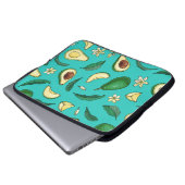Realistischer Avocado Laptopschutzhülle (Vorne Knopf)