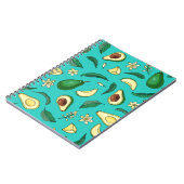 Realistischer Avocado Notizblock (Linke Seite)