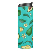 Realistischer Avocado Thermosbecher (Nach links gedreht)