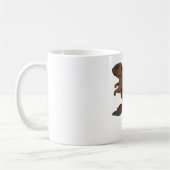 Realistischer Biber Kaffeetasse (Links)