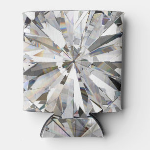 Realistischer Diamant: 3D-Nah-Up Dosenkühler