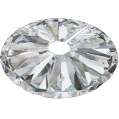 Realistischer Diamant: 3D-Nah-Up Polyester Weihnachtsbaumdecke (Schrägansicht)