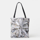 Realistischer Diamant: 3D-Nah-Up Tasche (Rückseite)