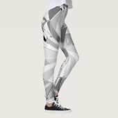 Realistischer Diamant: 3D-Textur Nah-up Leggings (Rechts)