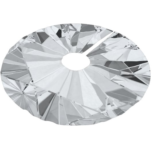 Realistischer Diamant: 3D-Textur Nah-up Polyester Weihnachtsbaumdecke (Schrägansicht)