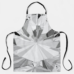 Realistischer Diamant: 3D-Textur Nah-up Schürze