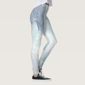 Realistischer flüssiger Marmor mit Gold Leggings (Rechts)
