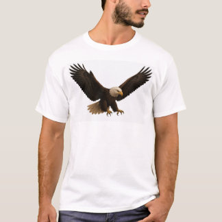 Realistischer Flying Eagle - Bold Wildlife T - Shi T-Shirt