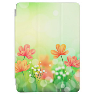 Realistischer Hintergrund des undeutlichen Frühlin iPad Air Hülle