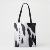 Realistischer Holstein Cowhide-Look Tasche (Vorderseite)