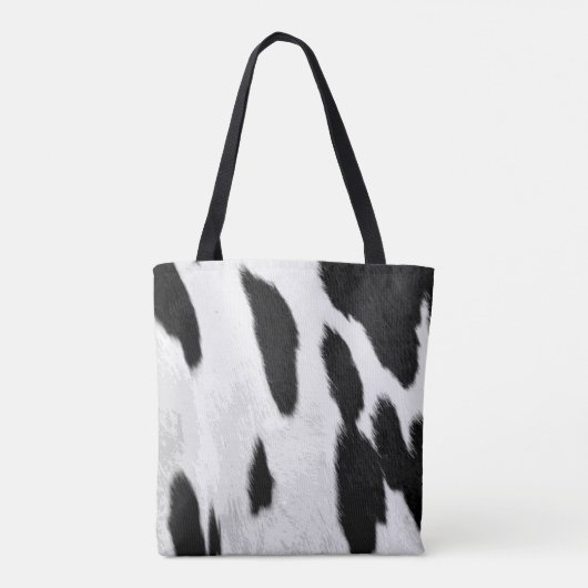 Realistischer Holstein Cowhide-Look Tasche (Rückseite)
