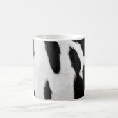 Realistischer Holstein-Kuh-Ausblick Kaffeetasse (Mittel)