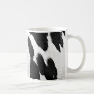 Realistischer Holstein-Kuh-Ausblick Kaffeetasse