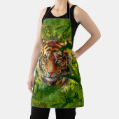 Realistischer Jungle Tiger Schürze Green (InSitu)
