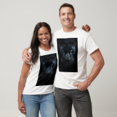 Realistischer Lion Portrait Front View T - Shirt (Unisex)