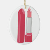 Realistischer Lippenstift Keramik Ornament (Rechts)