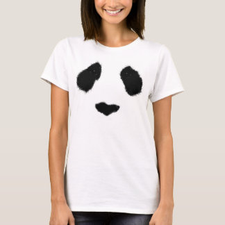 Realistischer Panda-Tee T-Shirt