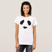 Realistischer Panda-Tee T-Shirt (Vorne ganz)