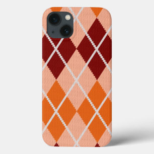 Realistischer Rauten-Stoff Case-Mate iPhone Hülle
