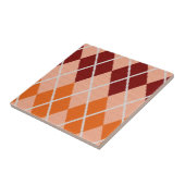 Realistischer Rauten-Stoff Fliese (Seite)