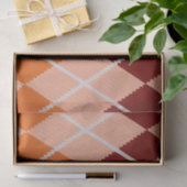 Realistischer Rauten-Stoff Seidenpapier (Geschenk)