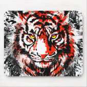 Realistischer Red Tiger Mouse Pad - Tiger Mousepad (Vorne)