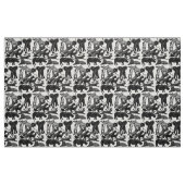 Realistischer Safari-afrikanischer Tierart Stoff (Fat Quarter (45,7 x 55,9 cm))