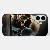 Realistischer Schädel Case-Mate iPhone Hülle (Rückseite (Horizontal))