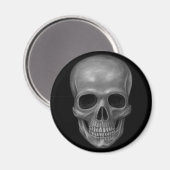 Realistischer Schädel Magnet (Vorderseite/Rückseite)