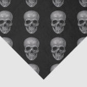 Realistischer Schädel Seidenpapier (Ausschnitt)