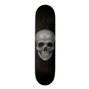 Realistischer Schädel Skateboard
