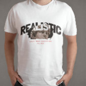 Realistischer Slogan mit antikem Statuenkopf T-Shirt