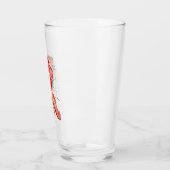 Realistischer Velociraptor Dinosaur Hatching Glas (Links)