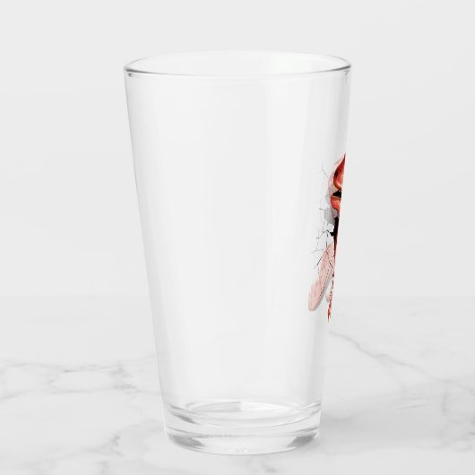 Realistischer Velociraptor Dinosaur Hatching Glas (Rechts)