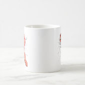 Realistischer Velociraptor Dinosaur Hatching Kaffeetasse (Mittel)