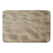 Realistischer weicher Strand-Sand Badematte (Vorderseite)