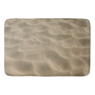 Realistischer weicher Strand-Sand Badematte