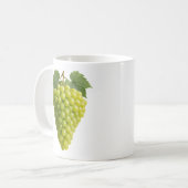 Realistischer Weintrauben Kaffeetasse (Vorderseite Links)