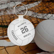 realistischer weißer Volleyballname