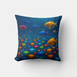 Realistisches 3D-Fish Throw Kissen - Room Decorate