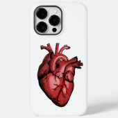Realistisches Anatomisches Herzbild Case-Mate iPhone Hülle (Rückseite)