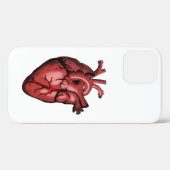Realistisches Anatomisches Herzbild Case-Mate iPhone Hülle (Rückseite (Horizontal))