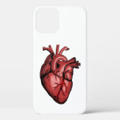 Realistisches Anatomisches Herzbild Case-Mate iPhone Hülle (Rückseite)