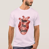 Realistisches Antivalentinherz T-Shirt (Vorderseite)